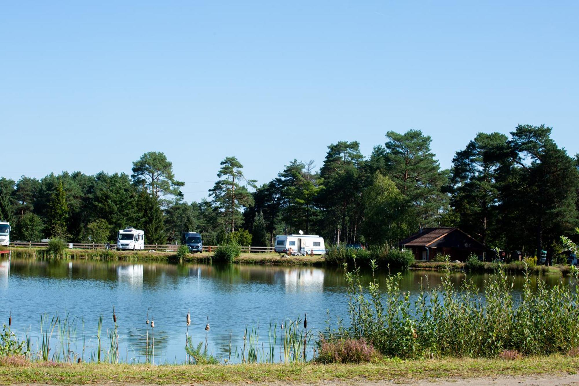Naturcamping Lueneburger Heide - Chalets & Tiny Haeuser Soltau Eksteriør billede