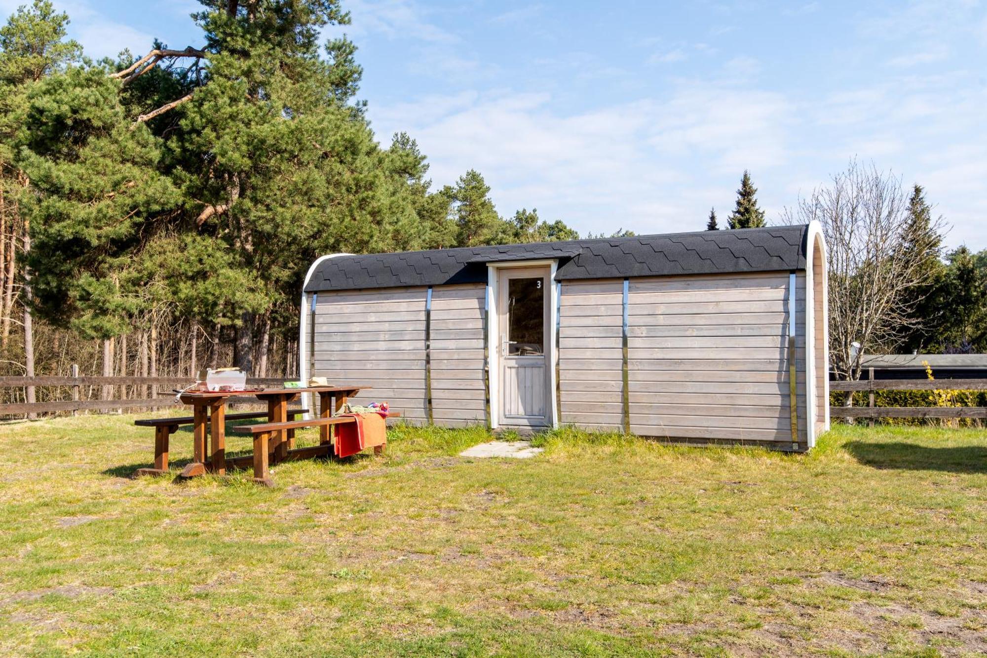 Naturcamping Lueneburger Heide - Chalets & Tiny Haeuser Soltau Eksteriør billede